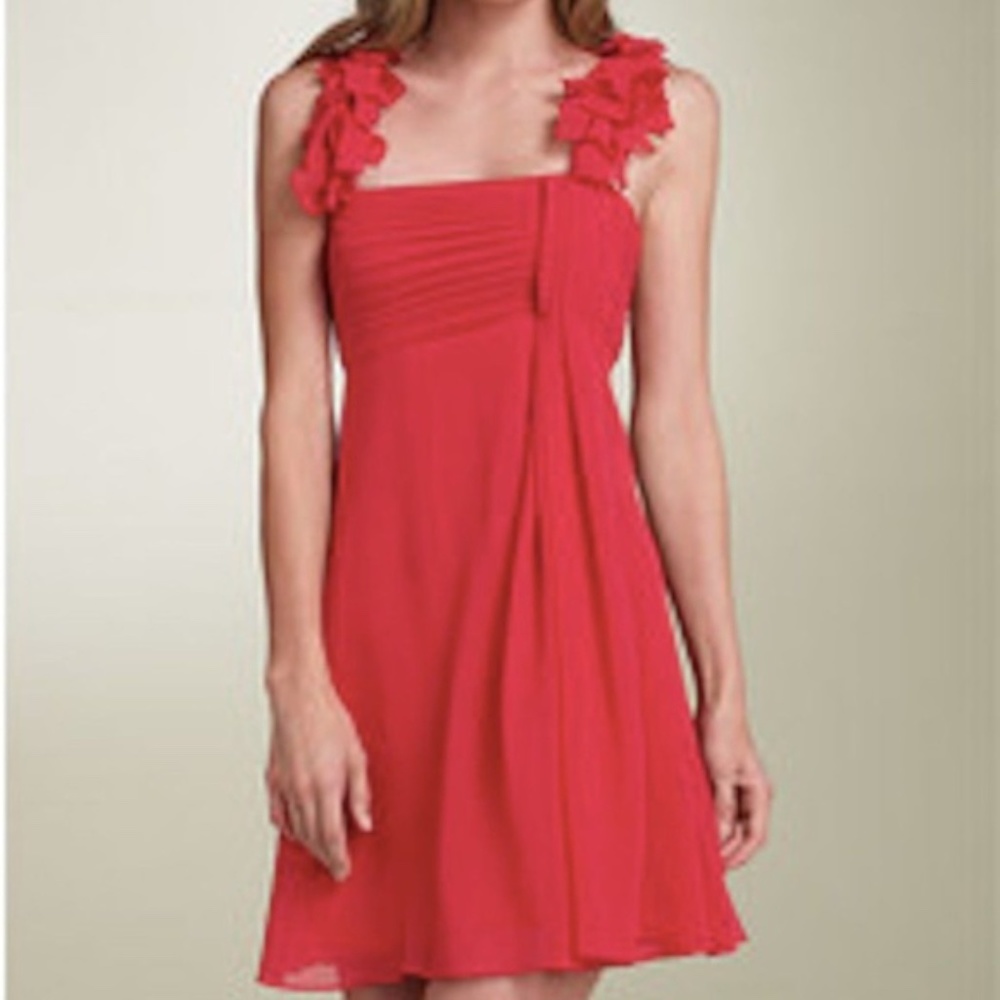 BCBG Max Azria Red Cocktail Dress
